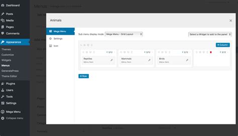 wordpress mega menu block|Max Mega Menu – WordPress plugin .